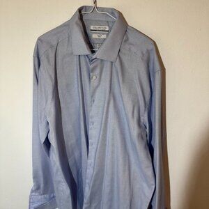 Collection by Michael Strahan Spread Collar Long Sleeve Dress Shirt